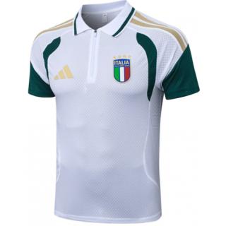 Polo Camisetas Italia 2026- - Authentic (White）